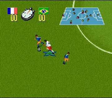 Champions - World Class Soccer (USA) (En,Fr,De,Es) screen shot game playing